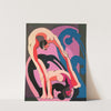 two acrobats (1932 - 1933) by Ernst Ludwig Kirchner