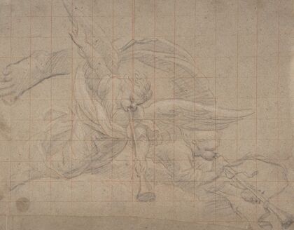 Two Angels, Study for the Val de Grâce