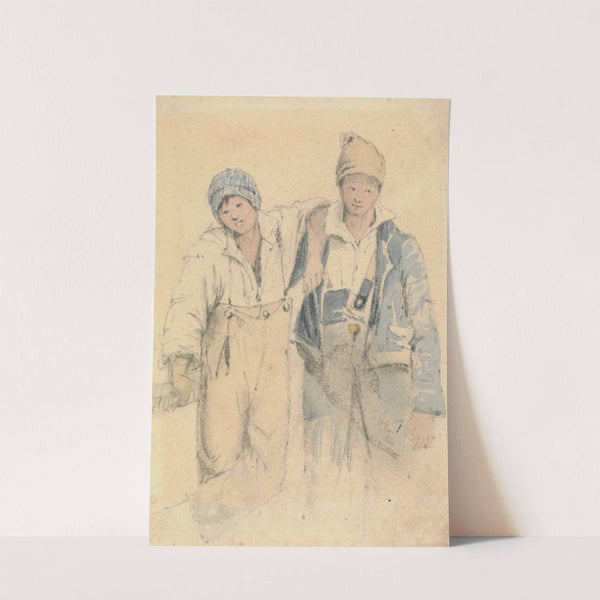 Two Boys by Samuel Prout