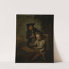 Two Boys, One of Them Playing the Dulcimer by Johann Conrad Seekatz
