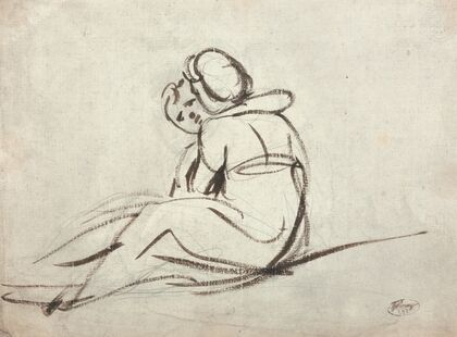 Two Children Embracing