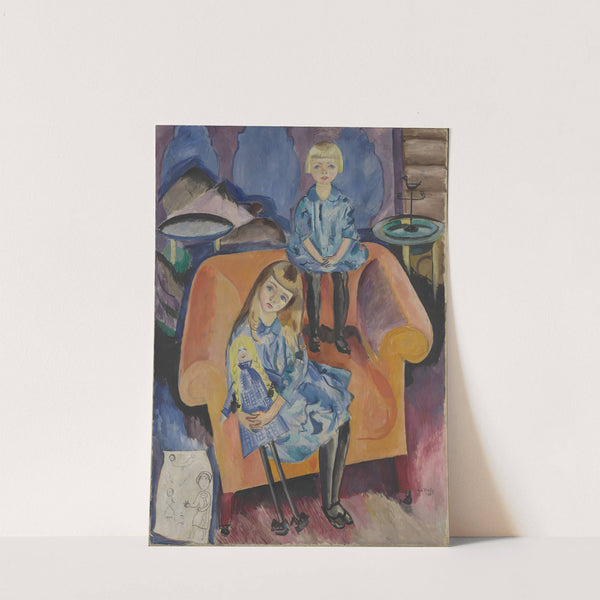 Two Children by Per Krohg