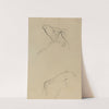 Two Cow&#039;s Heads (verso) by Paul Gauguin