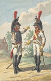 Two Cuirassiers of the Dutch Royal Horse Guard (1808)