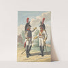 Two Cuirassiers of the Dutch Royal Horse Guard (1808) by Jan Anthonie Langendijk