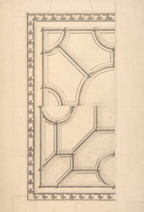 Two designs for a ceiling (19th Century)