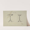 Two Designs for Flower Stands by Robert William Hume