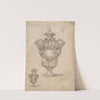 Two Designs for Vases by Giovanni Battista Foggini