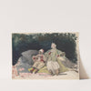 Two Dolls or Puppets Sitting on Cushions (c. 1870–80) by Henri-Joseph Harpignies
