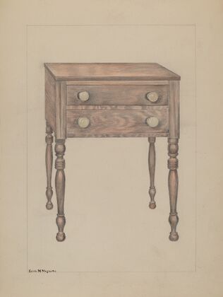 Two Drawer Stand