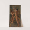 Two fauns In A Bacchic Dance by Guido Reni