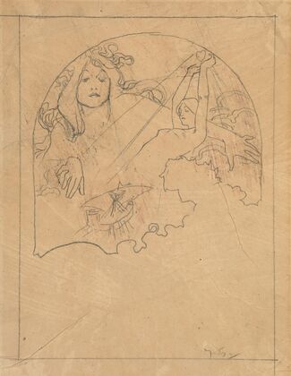 Two female figures