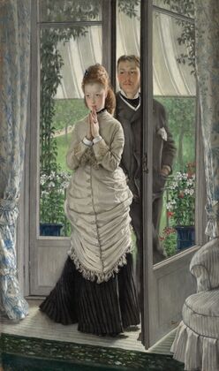 Two Figures at a Door (The Proposal)
