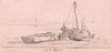 Two Fishing Boats at Brighton Beach