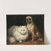 Two friends by Henriëtte Ronner-Knip