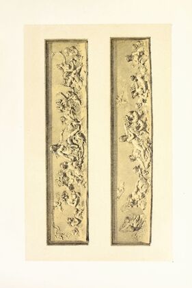 Two Friezes in Terra-Cotta. Tritons and Sea Nymphs