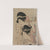 Two Geishas beside a Candle by Kitagawa Tsukimaro