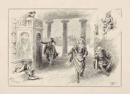Two gentlemen of Verona, III, 2, Daly’s Theatre, July 13, 1895 (1895)