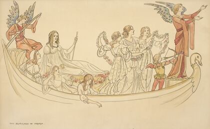 Two gentlemen of Verona; The Serenade ‘Who is Sylvia’ (1895)