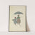 Two girls with umbrella by Lisbeth Bergh