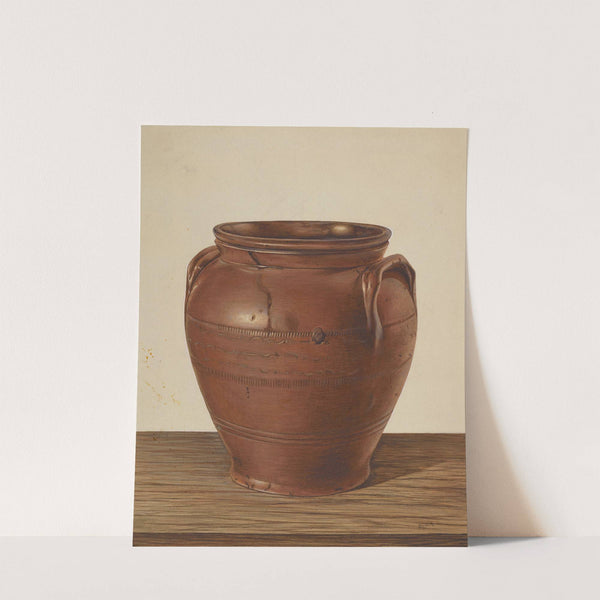 Two Handled Jar - Stoneware by Philip Smith