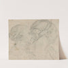 Two heads of women by Pierre Parrocel
