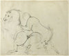 Two Horses Cavorting