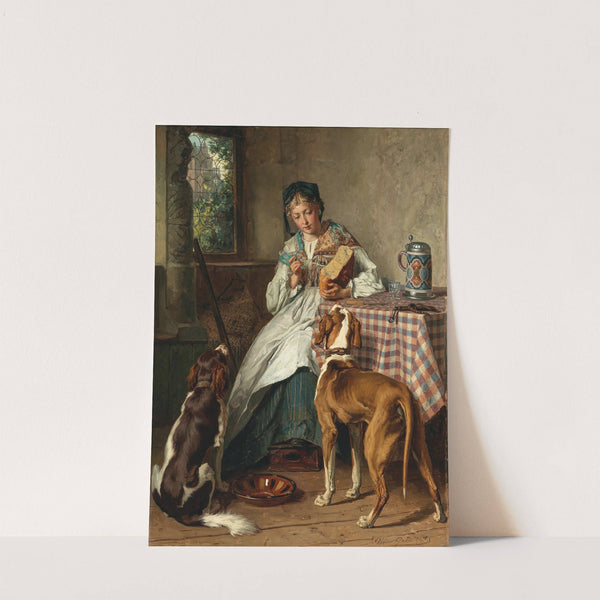 Two Hungry Companions by Théodore Gérard