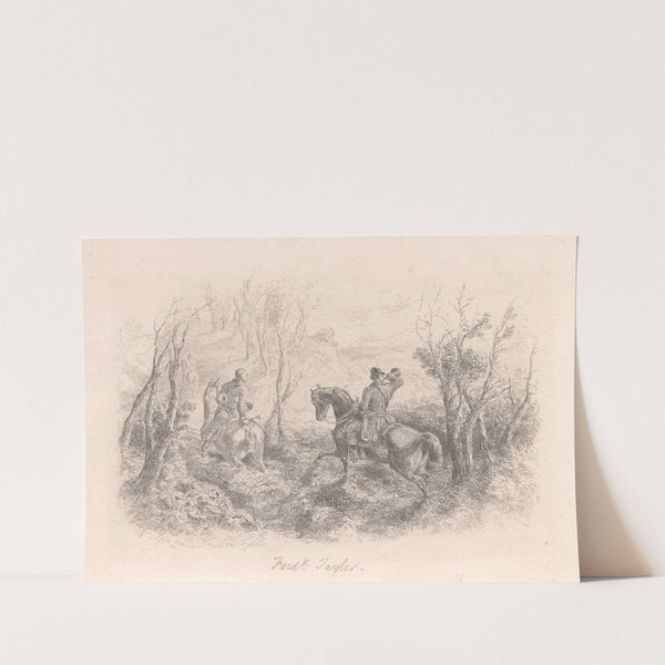 Two Huntsmen by John Frederick Tayler