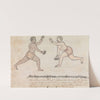 Two Jeyties Fighting by Gangaram Chintaman Tambat