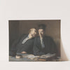 Two Lawyers Conversing (ca. 1862) by Honoré Daumier