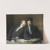Two Lawyers Conversing (1808-1879) by Honoré Daumier