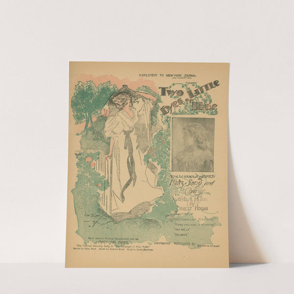 Two little eyes of blue by Anonymous