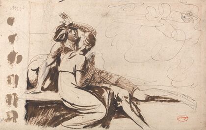 Two Lovers (Man Awakening from a Dream)