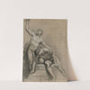 Two Male Nudes by Louis de Boullogne