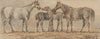 Two Mares with their Foals