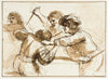 Two Men Killing Amnon while Another Flees (1727 - 1815)