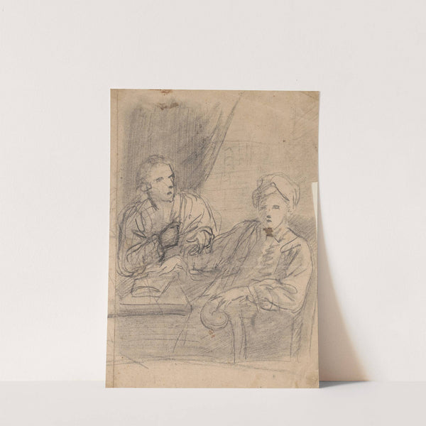 Two Men Seated by Sir Joshua Reynolds