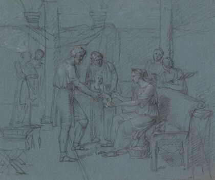 Two Messengers and a Woman