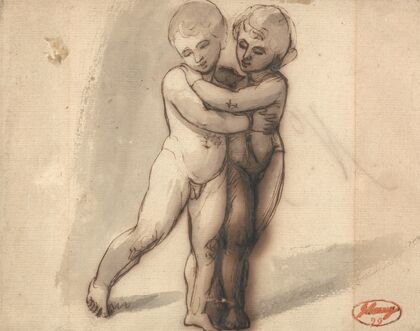 Two Nude Children