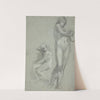 Two Nude Youths (recto) by Federico Barocci