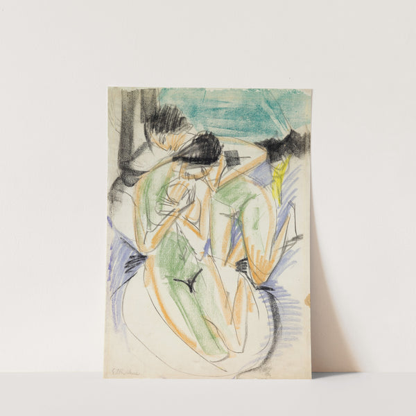 Two Nudes (1914) by Ernst Ludwig Kirchner