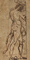 Two Nudes Fighting