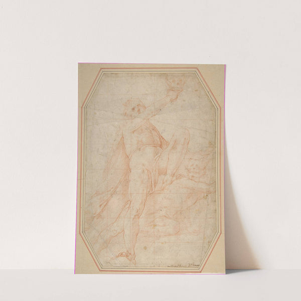 Two Nudes Seen from Below (1580–82) by Cristoforo Roncalli