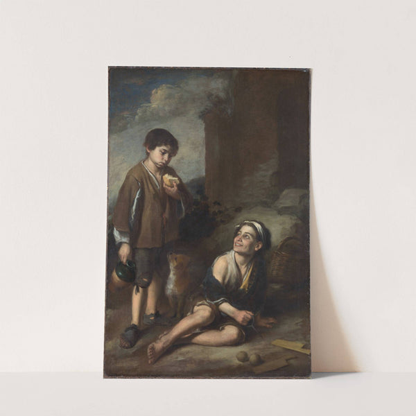 Two Peasant Boys by Bartolomé Estebán Murillo