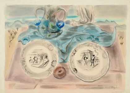 Two plates