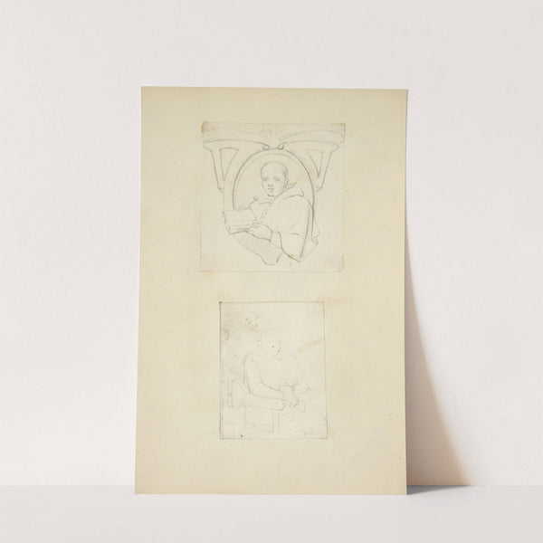 Two portraits of clergymen by Stewart Watson