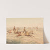 Two Riders Exercising Horses at a Gallop by Henry Thomas Alken