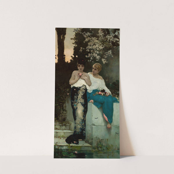 Two Roman women by Wilhelm Kotarbiński