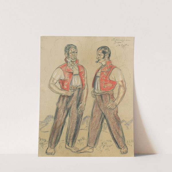 Two &#039;senns&#039; by Sebastian Oesch
